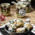 Cooksnap Jeehan Kitchen semasa beliau membuat Nasi Bebola Korea.
