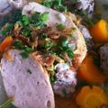Cooksnap của Pi Ha khi họ làm theo món Bún mọc giò heo