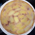 Szrenka Cooksnap-ja, amikor elkészítette a(z) Almás, meggyes fordított sütemény receptet.