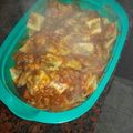 El cooksnap de Emiliano Baez cuando hizo Ravioles con pollo.