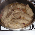 El cooksnap de Norma Silvestre cuando hizo Niños envueltos con tocino.