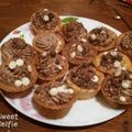 صورة من ام سادن،⁦🇩🇿⁩⁦🇩🇿⁩، شاركها بعد تجربة وصفة ميني تارت بكريمة الليمون 🍋والنوتيلا 🍫