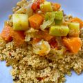 El cooksnap de Nuria Garcia Baeza cuando hizo Couscous de calabacín y calabaza.