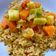 El cooksnap de Nuria Garcia Baeza cuando hizo Couscous de calabacín y calabaza.