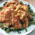 Cooksnap dari Hanindya untuk resep Ayam betutu dg daun singkong