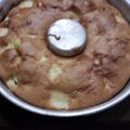El cooksnap de Noelia Zanotti cuando hizo Torta de manzanas💖(torta de manzana invertida).