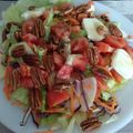 El cooksnap de Mari Carmen cuando hizo Ensalada con queso de cabra.