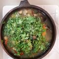 El cooksnap de Gabriela Soto Urrutia cuando hizo Caldillo de mariscos surtidos.