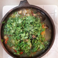 El cooksnap de Gabriela Soto Urrutia cuando hizo Caldillo de mariscos surtidos.