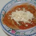 El cooksnap de Soto Yanetsita cuando hizo Enchiladas de flor de jamaica.