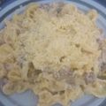 El cooksnap de Verito MB cuando hizo Pasta carbonara con champiñones.