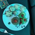 El cooksnap de Pebbels cuando hizo Champiñones rellenos.