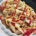 El cooksnap de Tamy cuando hizo Salchipapas.