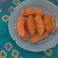 Cooksnap dari Ni Komang Tri Widya Andani untuk resep Banana Nugget simple toping coklat keju