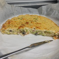 El cooksnap de Lara Perez cuando hizo Quiche Lorraine bacon y calabacín.