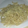 El cooksnap de Agostina Garay cuando hizo Fideos caseros.