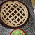 El cooksnap de Elsa Lorena Noguera cuando hizo Pasta frola con harina leudante.