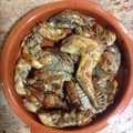 El cooksnap de angoma cuando hizo Conejo al ajillo.