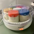 El cooksnap de camibo cuando hizo Yogur firme y cremoso de vainilla en yogurtera. Yogur base 160 gr.