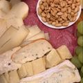 Cooksnap de Caridade quando cozinhou Tábua de Enchidos e Queijos.
