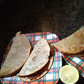 El cooksnap de Sofia Pacheco Adjemian cuando hizo Empanadas árabes, versión pizzas.