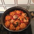 El cooksnap de Nacho Albarrán cuando hizo Tajín marroquí rico y saludable de carne picada y verduras.