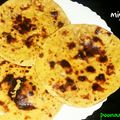 Poonam Singh's cooksnap of when they made Missi roti.