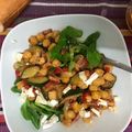 El cooksnap de Alberto Orozco cuando hizo Ensalada de garbanzos.