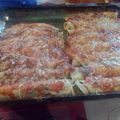 El cooksnap de Lucia Flores cuando hizo Canelones de verdura.