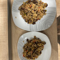 El cooksnap de Jessica Lopez gomez cuando hizo Arroz con morcilla.