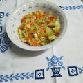 El cooksnap de Aniña cuando hizo Ensalada alemana de col "krautsalat".