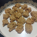 El cooksnap de Betty10 cuando hizo Galletas de avena, banana y mantequilla de maní 🥜 sin azúcar ni edulcorante 🍌 veganas.