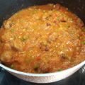 El cooksnap de Javier Ortega Nuñez cuando hizo Albóndigas en salsa.