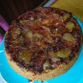 El cooksnap de Josue Almanza cuando hizo Torta de manzana invertida.