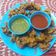 Geeta Khurana का कुकस्नैप जब उन्होंने आलू प्याज के पकोड़े (Aloo Pyaaz ke Pakode recipe in hindi) बनाया था।