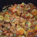 El cooksnap de Carmeta cuando hizo Alubias pintas con compango rico rico de la Brigada Espartana.