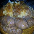 El cooksnap de Valeriana Romeroxx cuando hizo Chorizos bombón a la "pomarola" con papas.