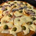 El cooksnap de Pedro Angel Lazarte cuando hizo Pizza con harina integral.