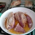 El cooksnap de Andrea cuando hizo Filete Wellington.