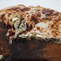 El cooksnap de Sergio Barrigon cuando hizo Tarta de espinaca y queso.