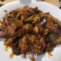 El cooksnap de Encar cuando hizo Cuello de cordero guisado con setas de temporada.
