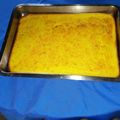 El cooksnap de Hilda Motta cuando hizo Fainá de queso 😋🧀🤤.