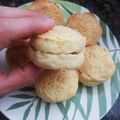 El cooksnap de Fanny Martel cuando hizo Scones de queso rellenos.