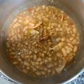 El cooksnap de ana belen cuando hizo Alubias guisadas con calamares.