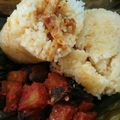 Cooksnap dari Nenk abho untuk resep Nasi Bakar Ayam Pedas