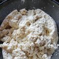 El cooksnap de Patricia Cebrones cuando hizo Ricota casera con leche en polvo.