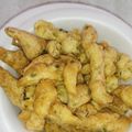 Aarna chandola का कुकस्नैप जब उन्होंने मूंग दाल के पकौड़े (Moong Dal ke pakode recipe in Hindi) बनाया था।