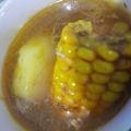 El cooksnap de Natalia Abiuso Vidal cuando hizo Sopa de pollo para la gripe.