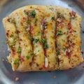 Rohini Deshkar's cooksnap of when they made गार्लिक ब्रेड (Garlic bread recipe in marathi).