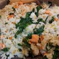 Cooksnap dari Adyanti Putri untuk resep Nasi Salmon Bayam